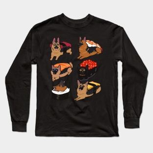 Sushi German Shepherd Long Sleeve T-Shirt